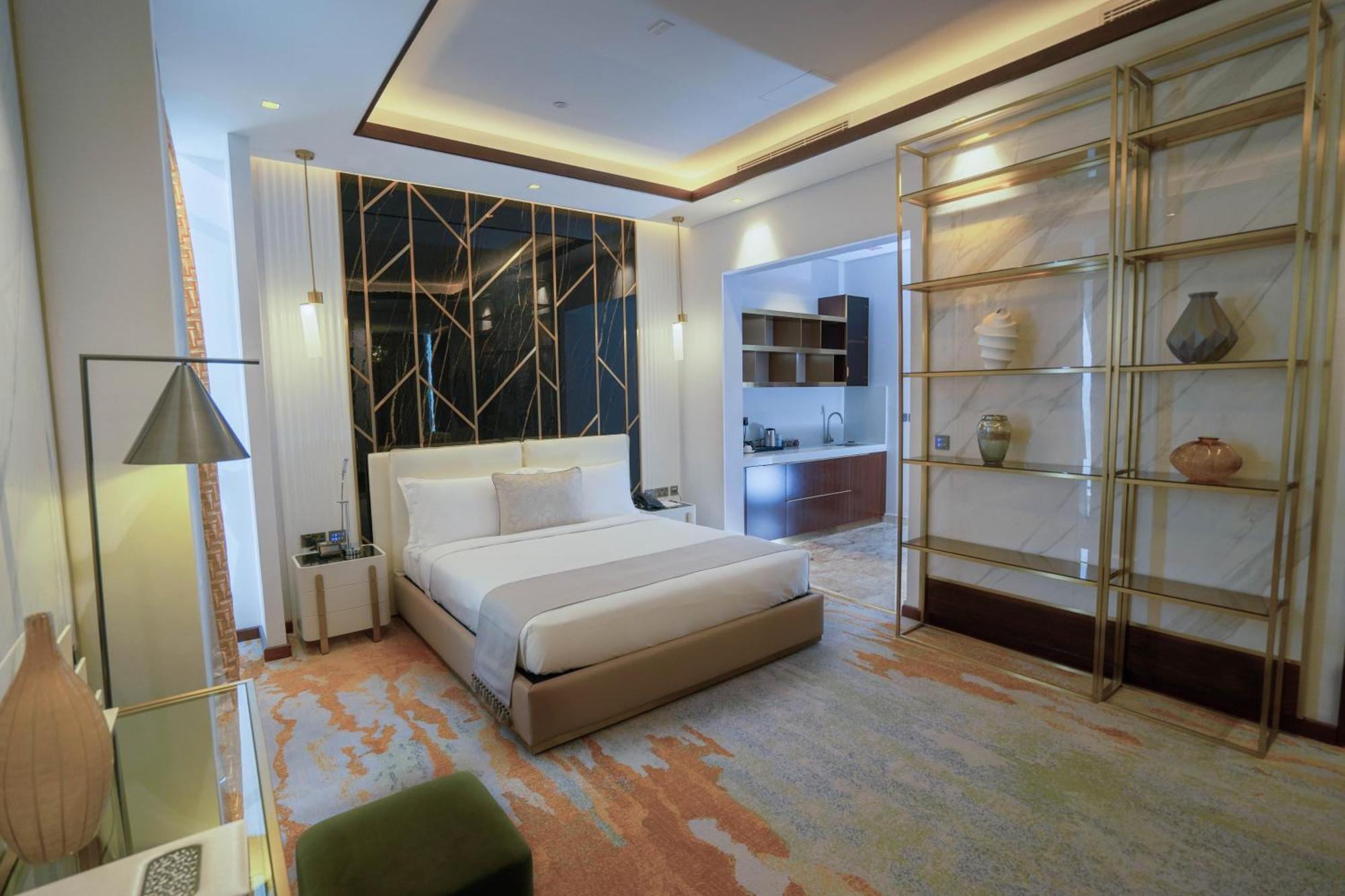 Velero Hotel Doha Lusail Zewnętrze zdjęcie A bedroom at the hotel